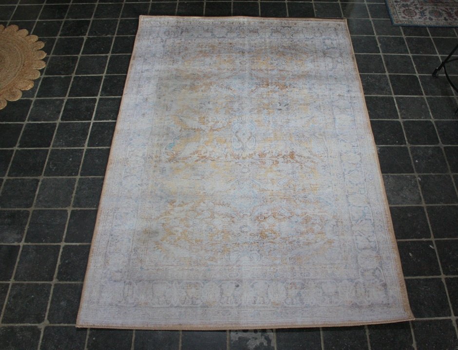 Vloerkleed Perzisch geel-teint 160x230