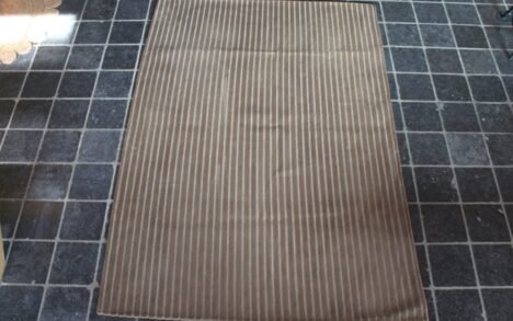 Vloerkleed Jacquard taupe 140x200