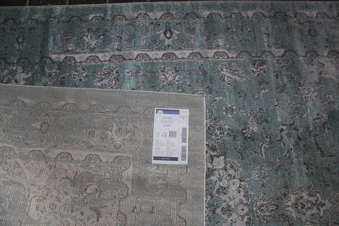 Vloerkleed Yarah groen Lifa Living 160x230 - Afbeelding 3