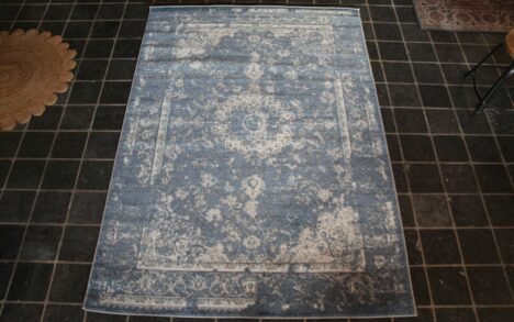 Vloerkleed Yara blauw Lifa Living 160x230