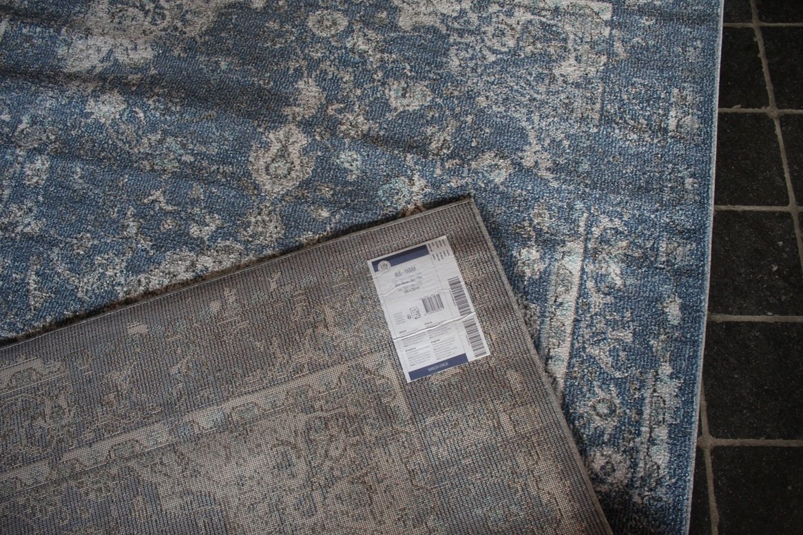 Vloerkleed Yara blauw Lifa Living 160x230 - Afbeelding 3