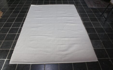 Vloerkleed wol wit Lifa Living 140x200