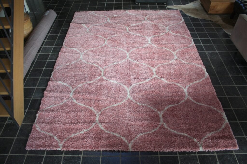 Vloerkleed Salsa Shaggy roze 200x290