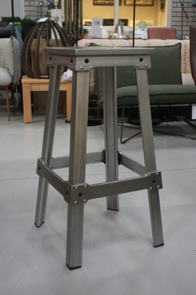 Barkruk industrieel vintage