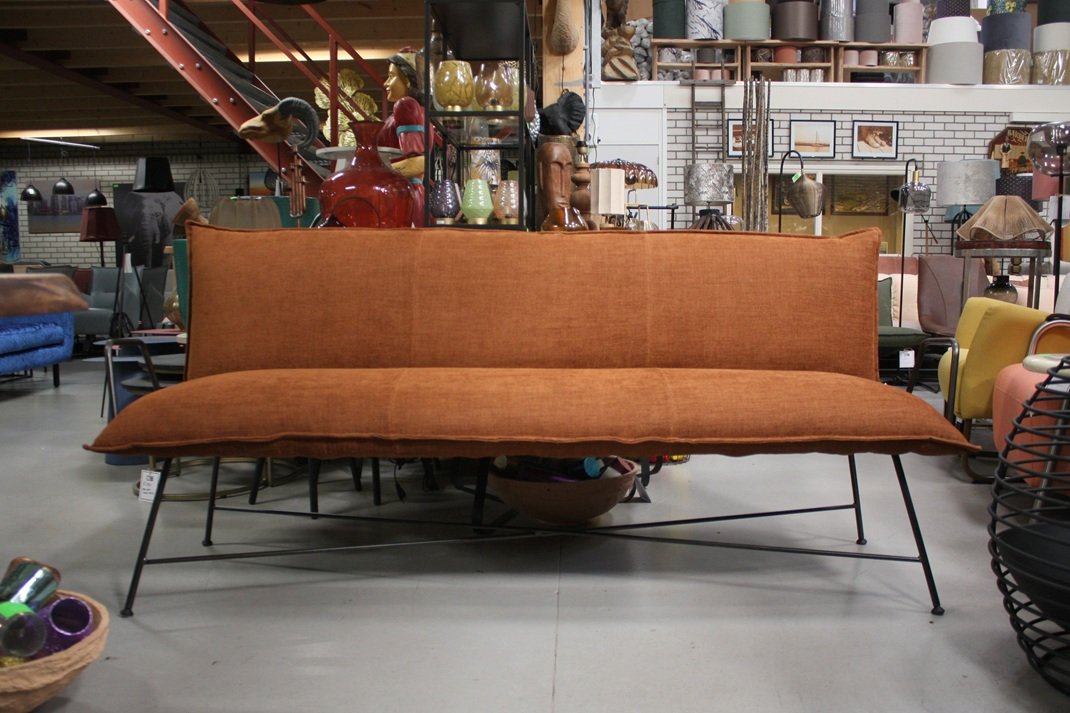 Eetkamerbank Vidar Jess 220 cm. (Stockholm Rust) - Afbeelding 6