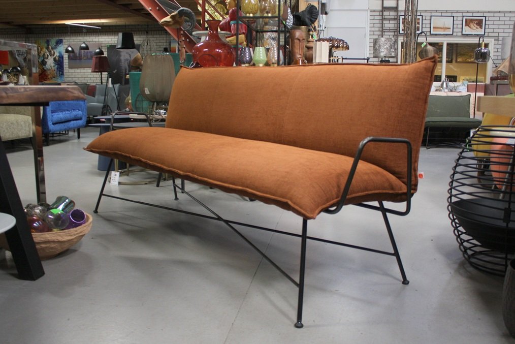 Eetkamerbank Vidar Jess 220 cm. (Stockholm Rust)