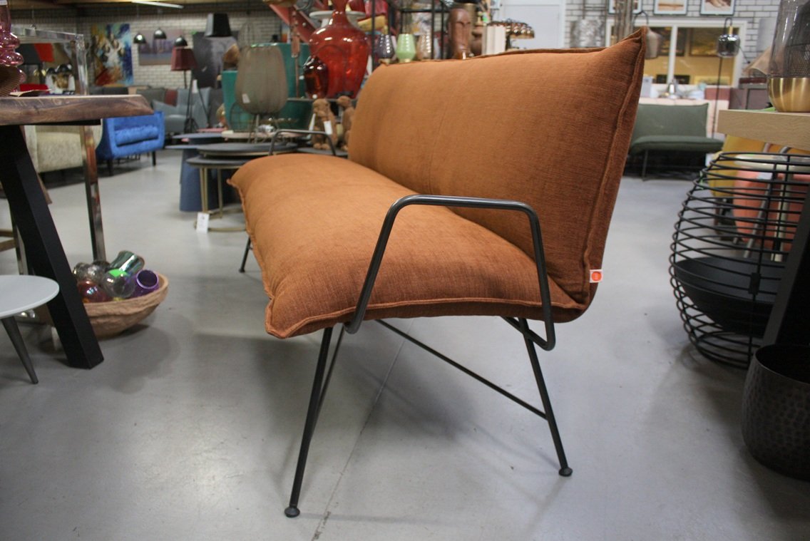 Eetkamerbank Vidar Jess 220 cm. (Stockholm Rust) - Afbeelding 5