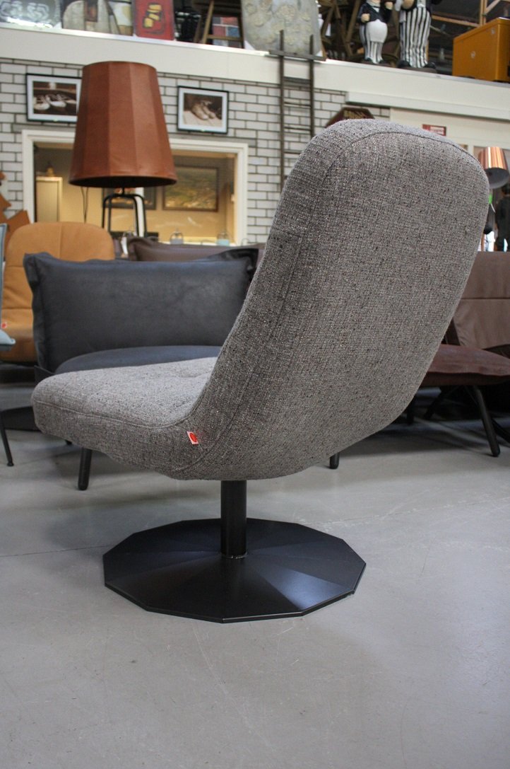 Fauteuil Lush Jess Design draaibaar (stof) - Afbeelding 2