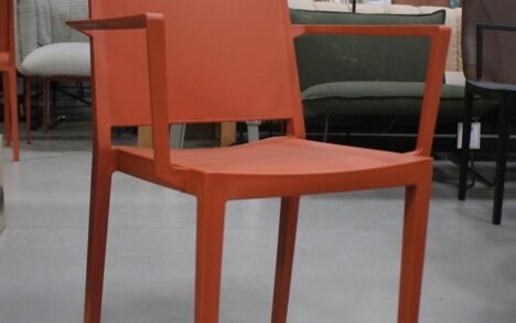 Stoel Floris met armleuning Brique