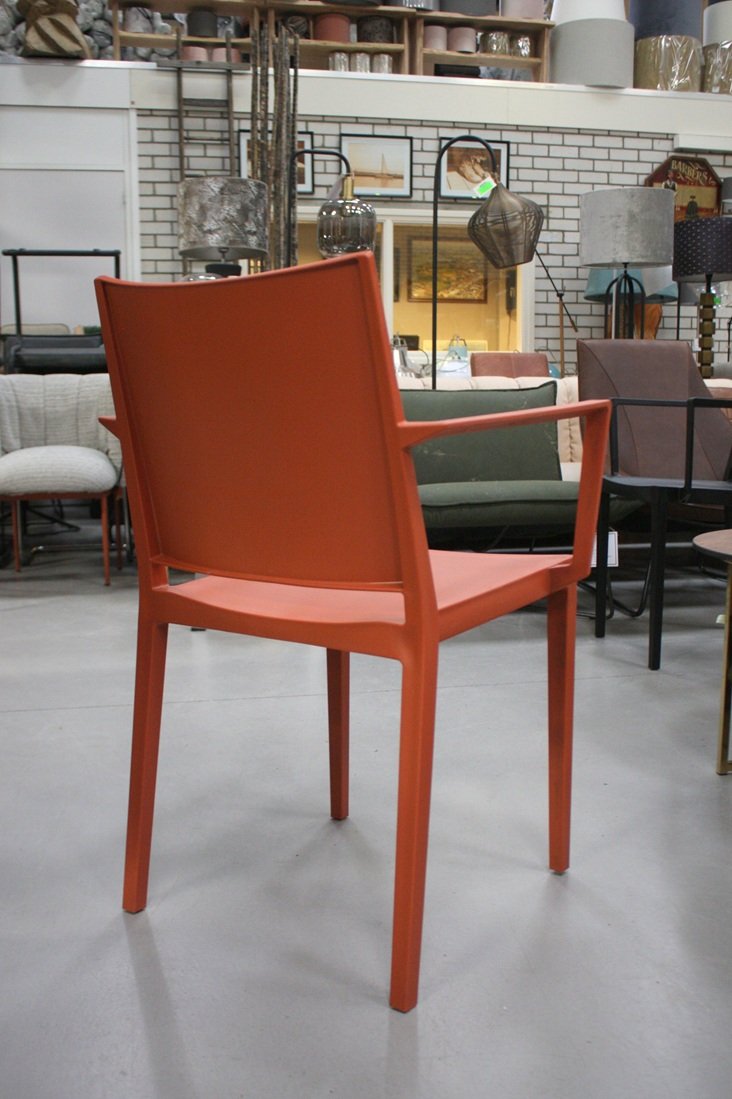 Stoel Floris met armleuning Brique - Afbeelding 2