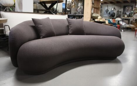 Bank organisch bruin Boucle