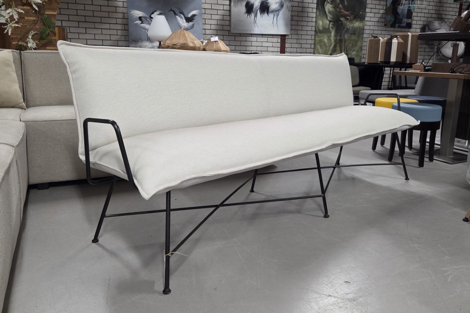 Eetkamerbank Vidar Jess 195 cm. (Archie Frame)