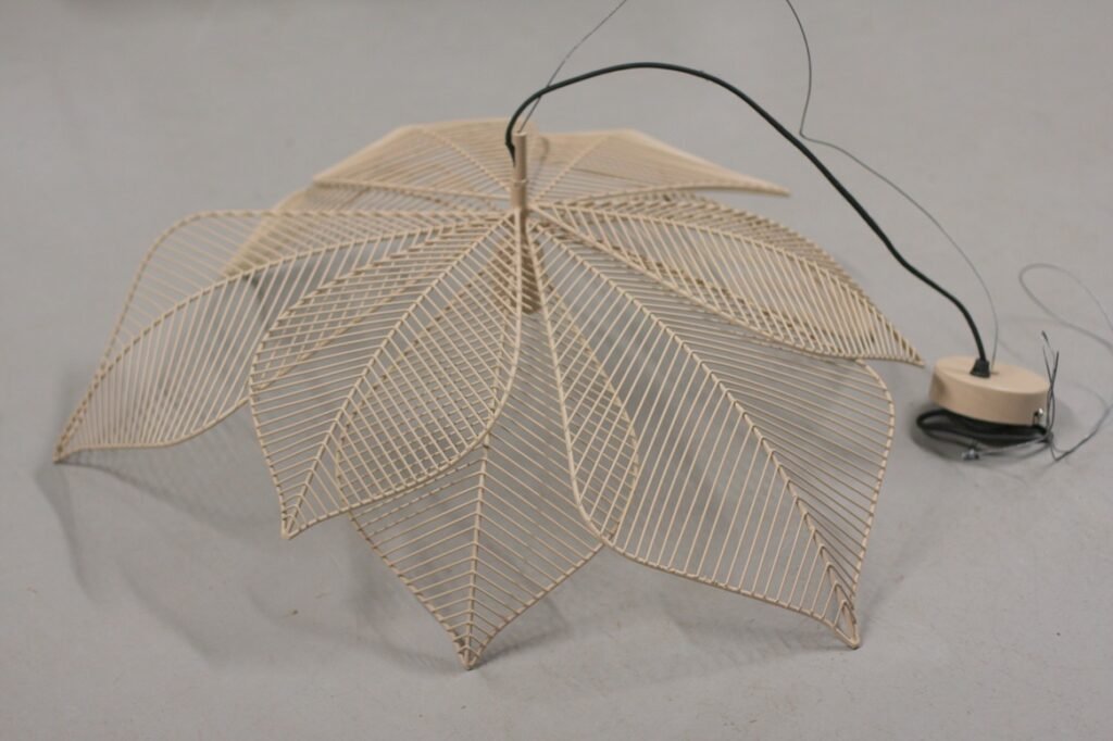 Hanglamp Pavas beige Light & Living Ø72