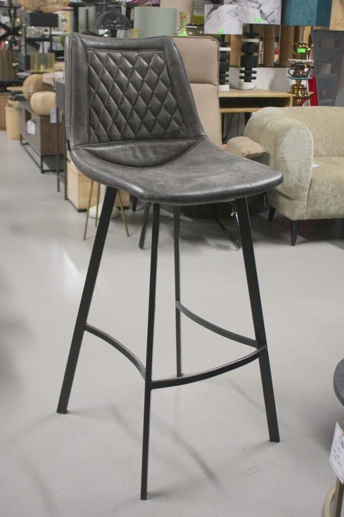 Barstoel Felix grijs