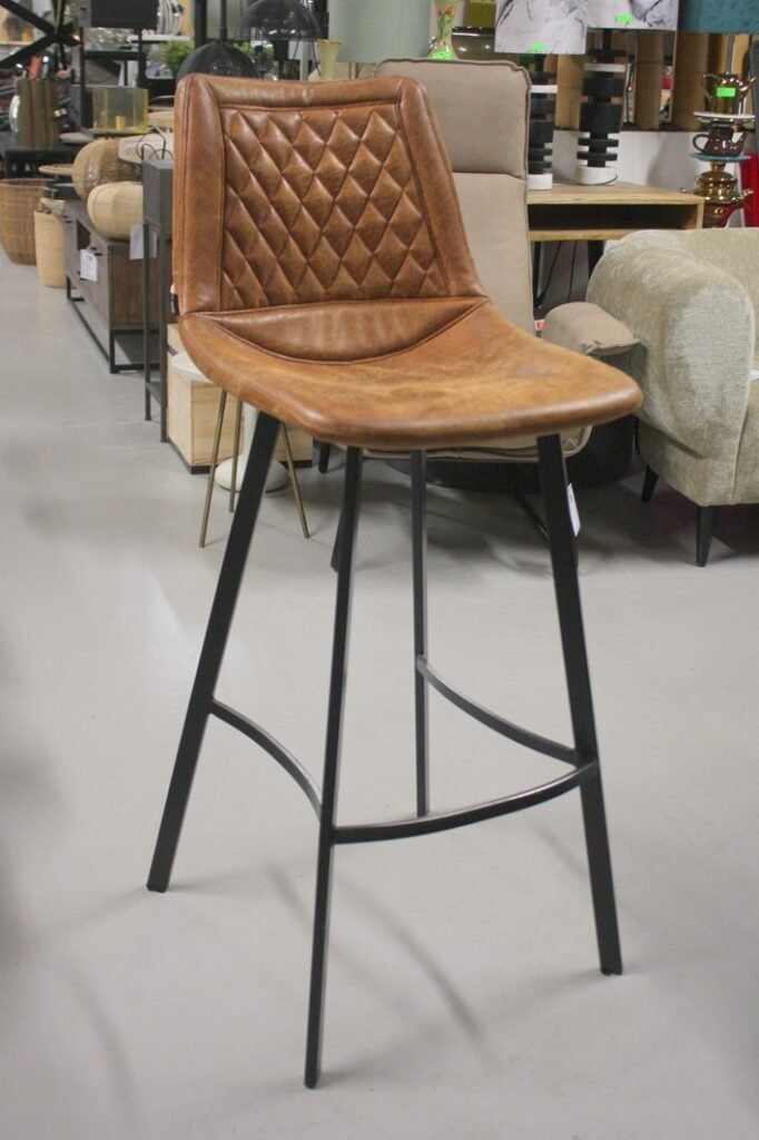 Barstoel Felix cognac
