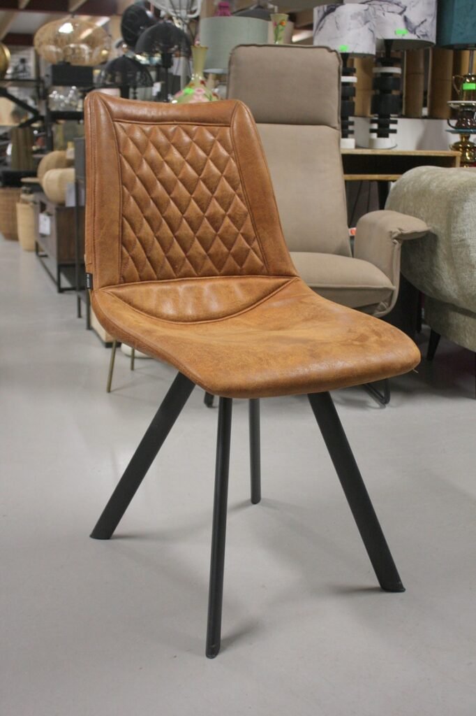 Eetkamerstoel Felix cognac