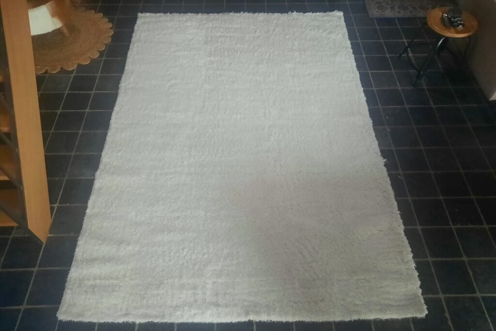 Vloerkleed Shaggy Brilliant Snow 200x290