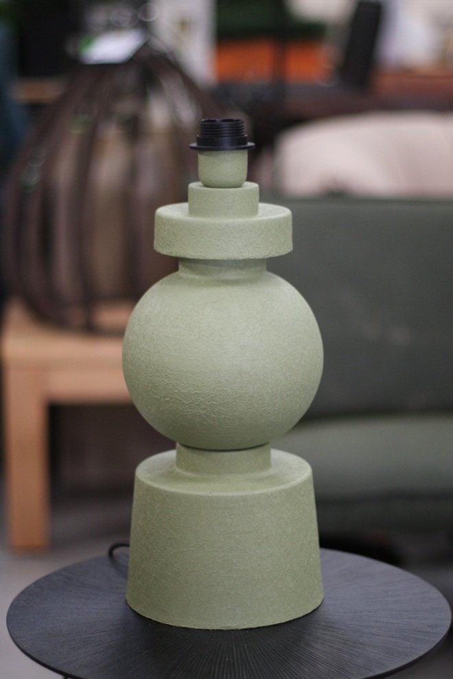 Tafellamp Bodiosa Light & Living olijfgroen Ø18