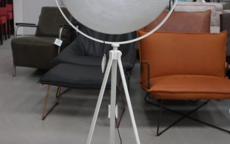 Vloerlamp Blown wit BePureHome