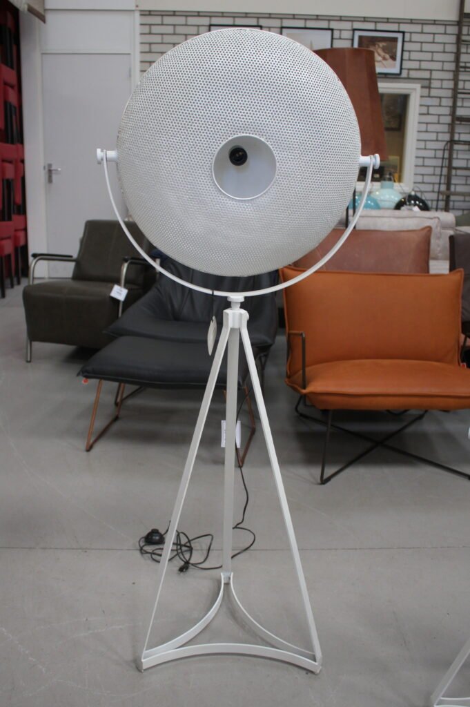 Vloerlamp Blown wit BePureHome