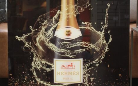 Glaslijst Hermes 60x80