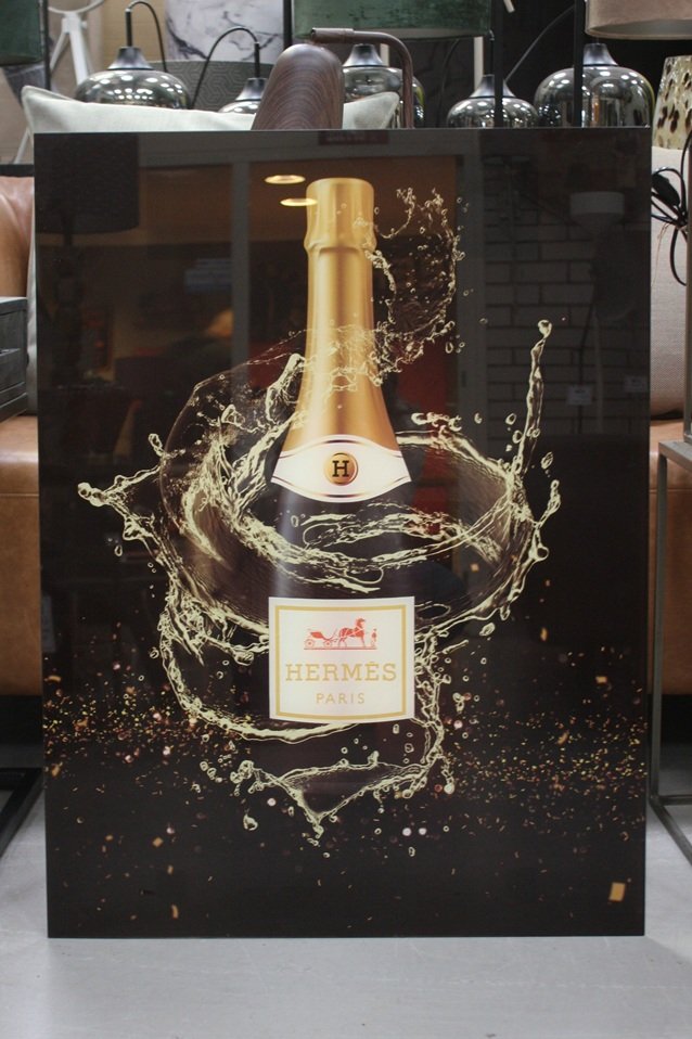 Glaslijst Hermes 60x80