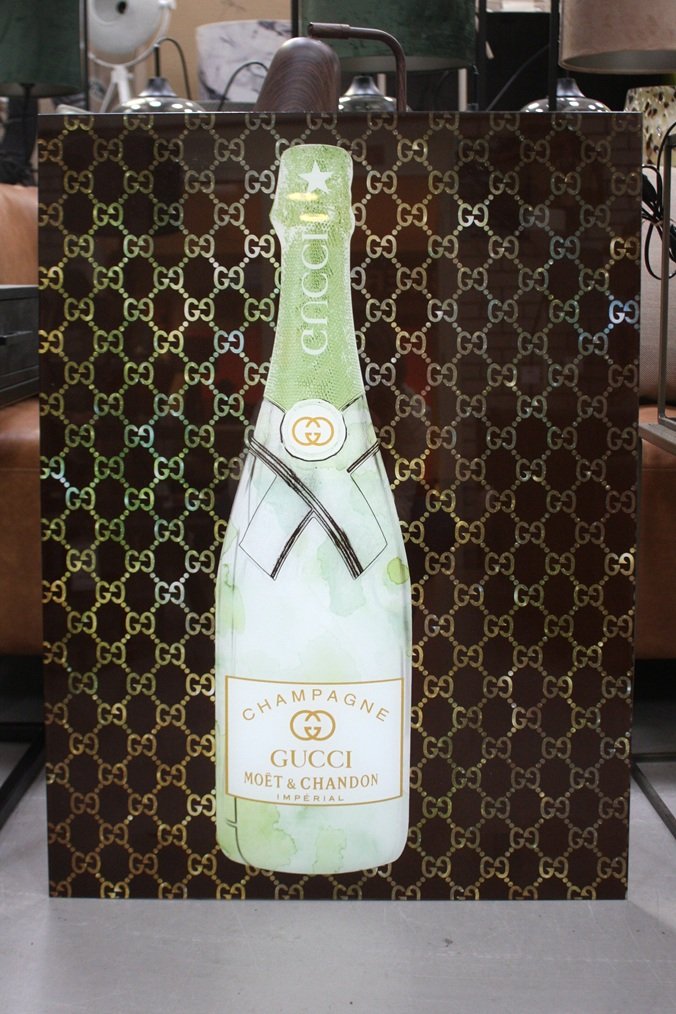 Glaslijst Gucci 60x80