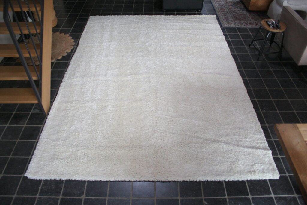 Vloerkleed Shaggy Life creme 240x340