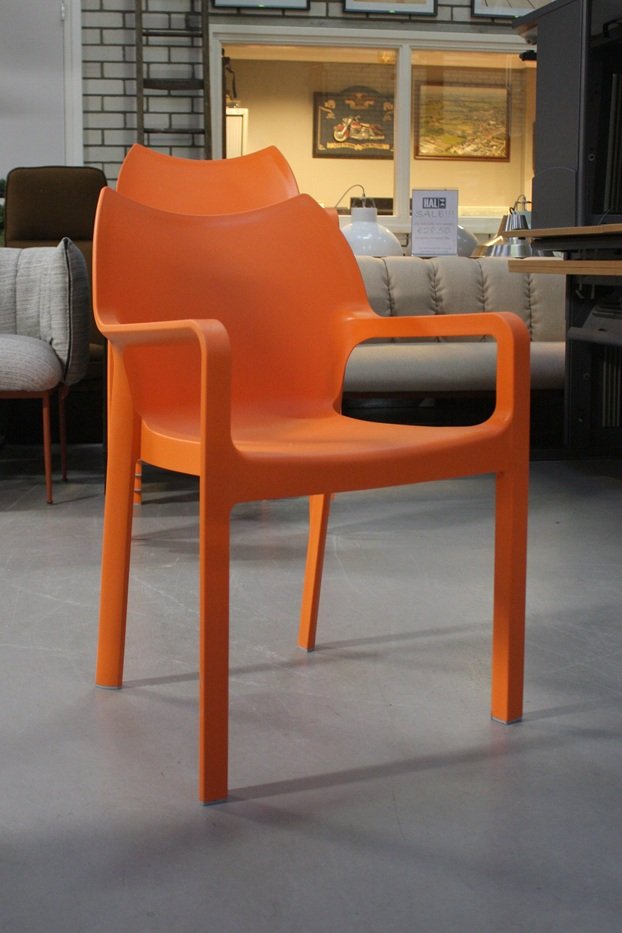 Eetkamerstoel / tuinstoel Diva Siesta (oranje)