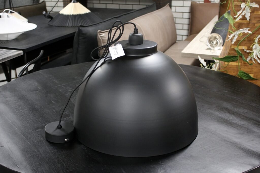 Hanglamp Kylie zwart / goud Ø45