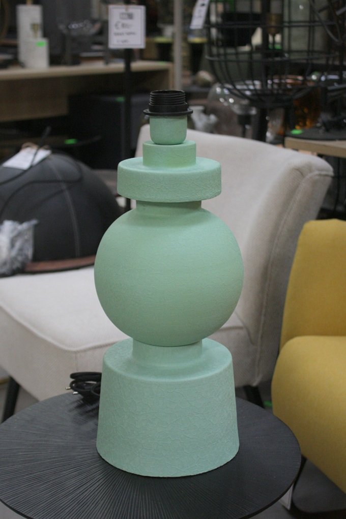 Tafellamp Bodiosa Light & Living mint-groen Ø15