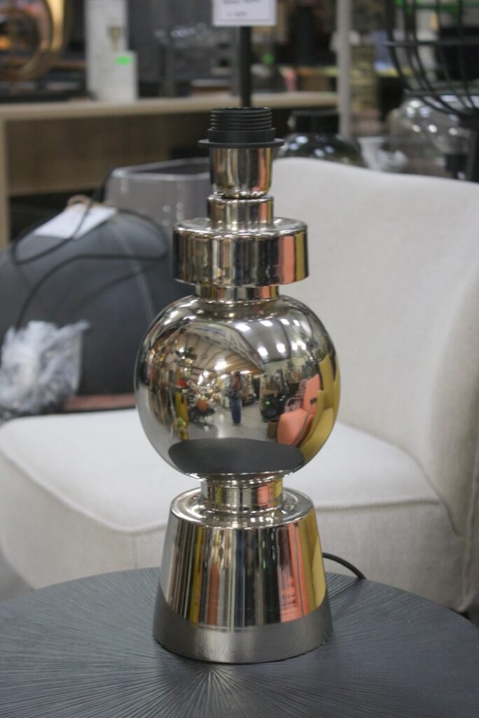 Tafellamp Bodiosa Light & Living zilver Ø15