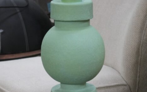 Tafellamp Bodiosa Light & Living mint-groen Ø18