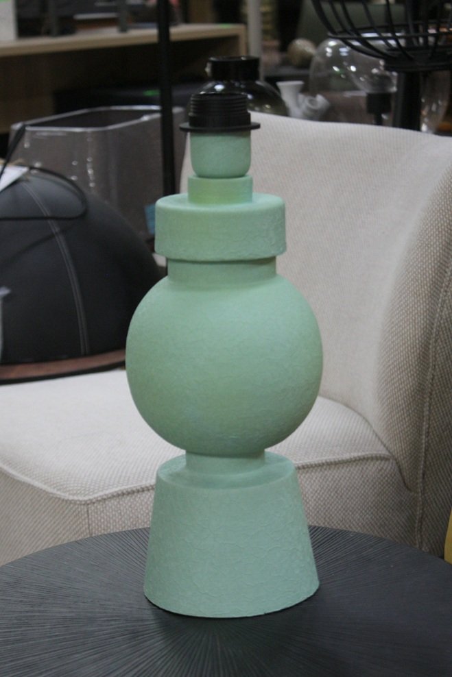 Tafellamp Bodiosa Light & Living mint-groen Ø18