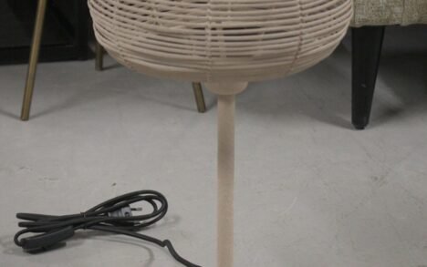 Tafellamp metaal zand