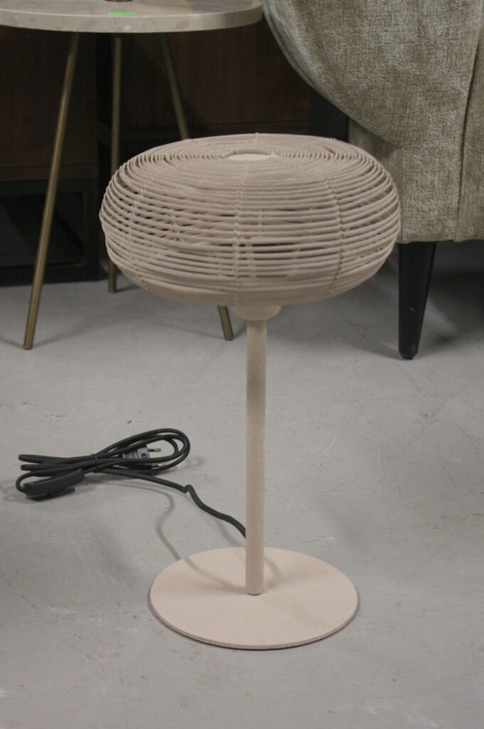 Tafellamp metaal zand