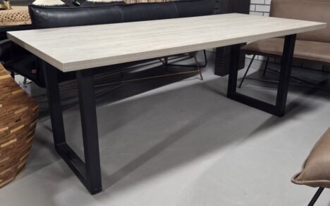 Eettafel / bureau melamine 200x90