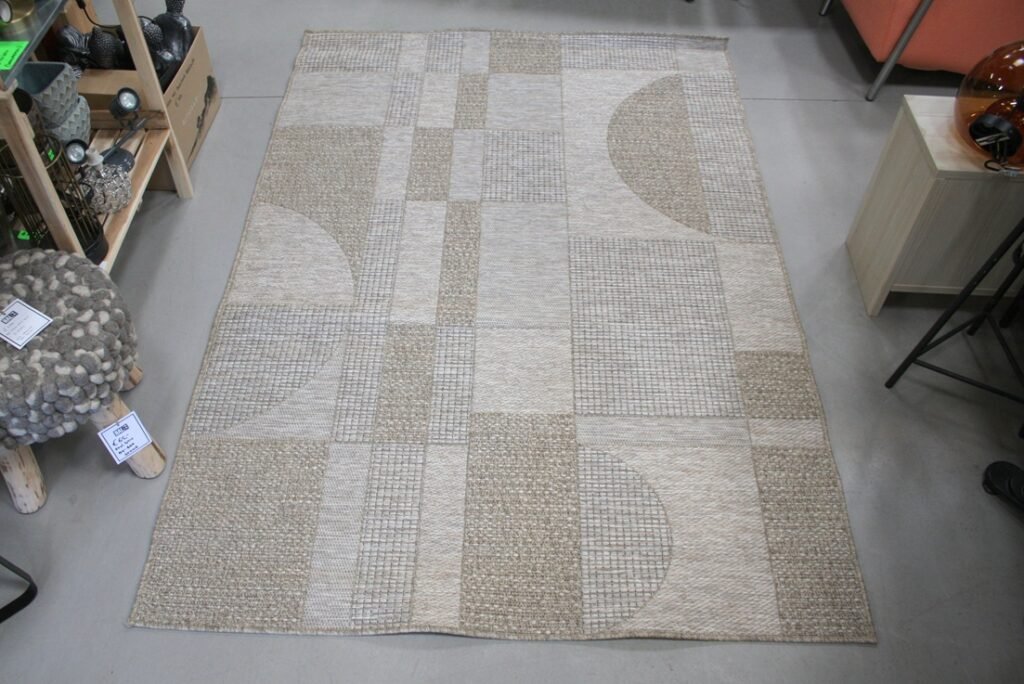 Vloerkleed / buitenkleed naturel 160x230