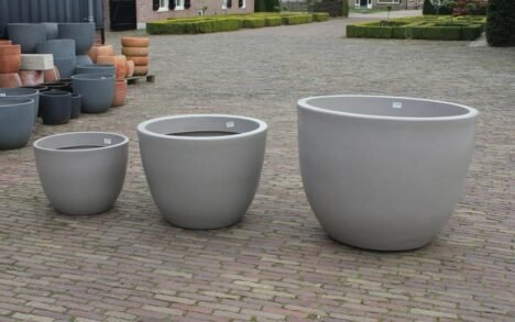 Bloempot kunststof Stone Ø100 (in- en outdoor)