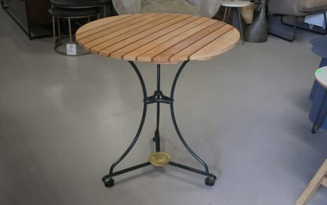 Terrastafel teakhout Ø75