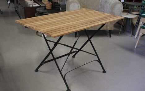 Tuintafel / klaptafel teakhout 115x70