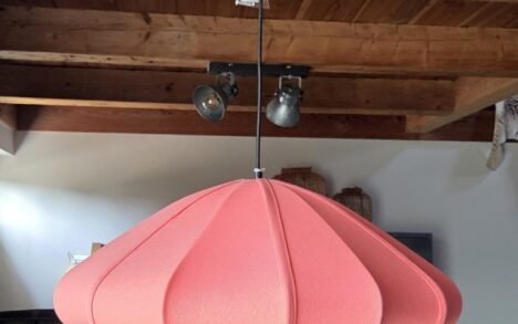 Hanglamp CESANO koraal roze Light & Living