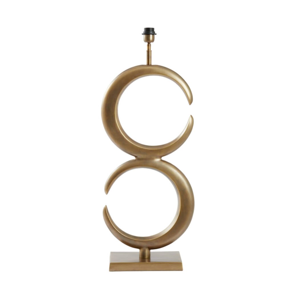 Lampvoet LUNE antiek brons Light & Living