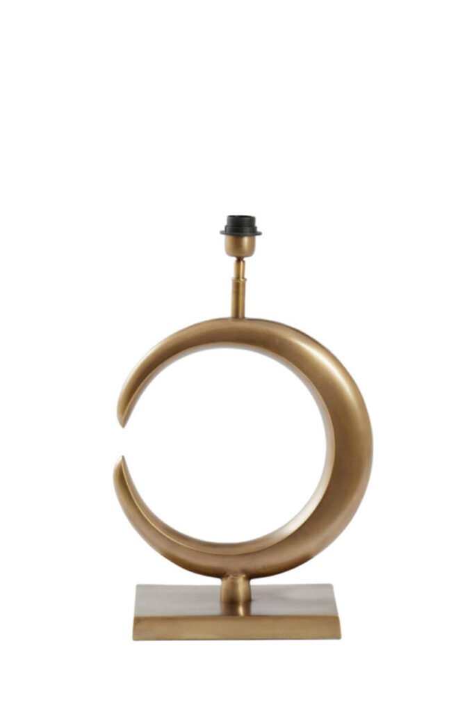 Lampvoet LUNE antiek brons Light & Living
