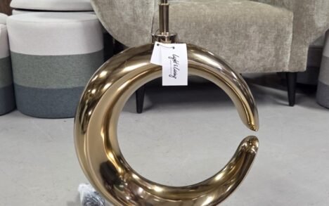 Lampvoet MAAN licht goud Light & Living
