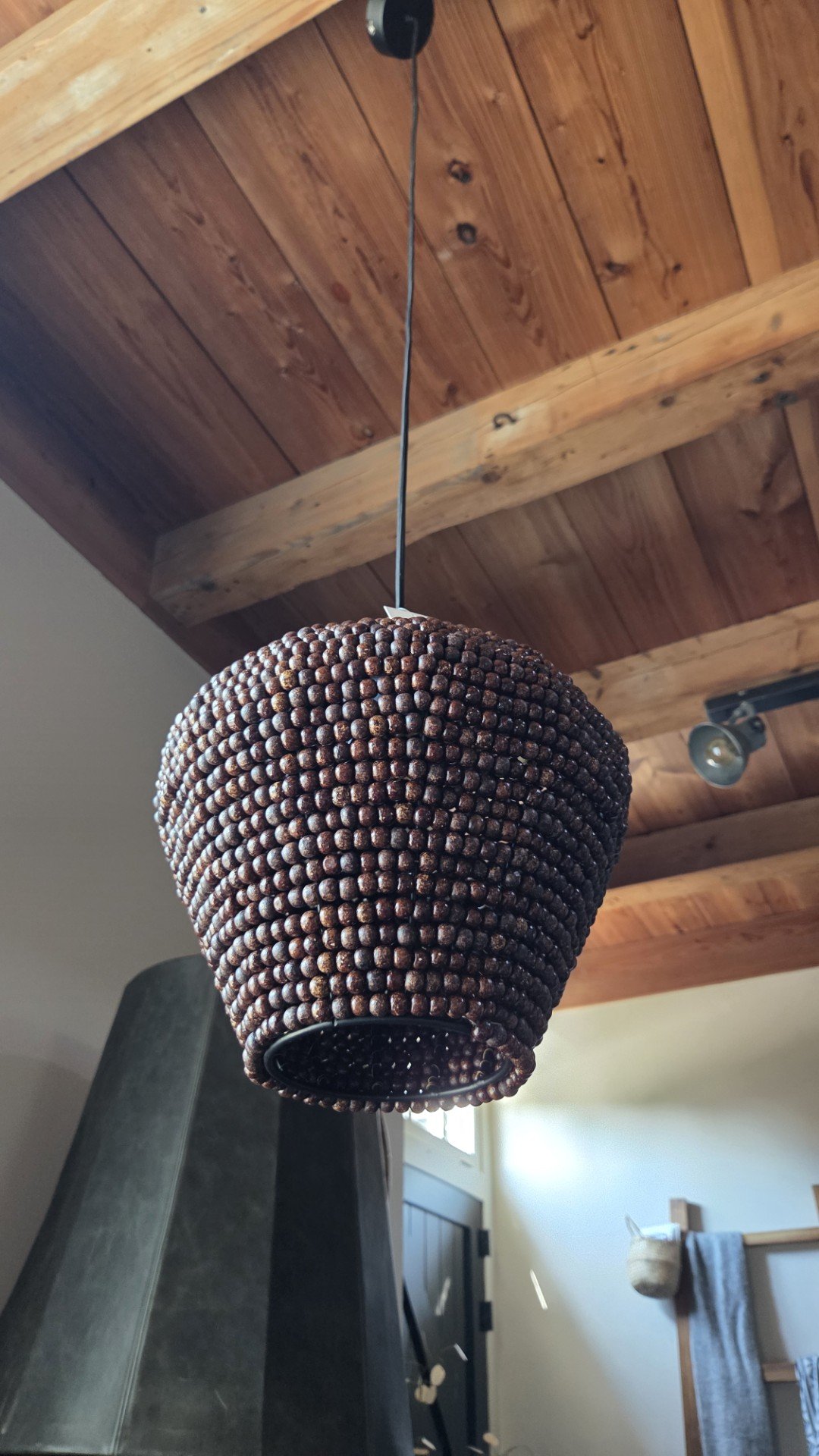 Hanglamp KALENGA Light & Living donkerbruin Ø28x30 - Afbeelding 2