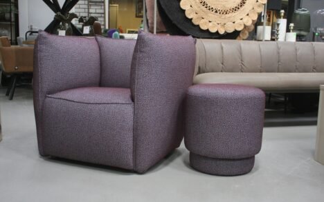 Fauteuil Vasa + hocker Tray Jess Design
