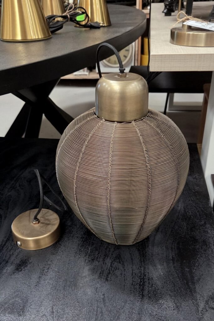 Hanglamp antiek brons