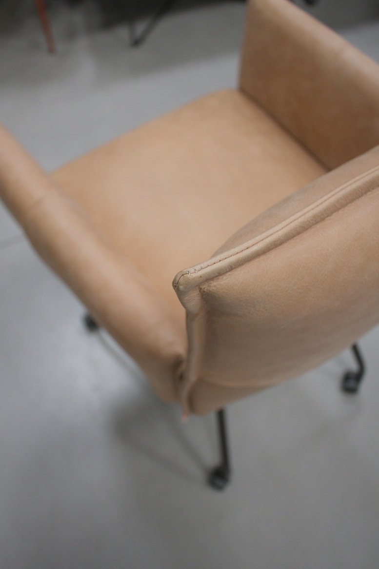 Eetkamerstoel Sanne Jess Design wieltjes (Bonanza Naturel) - Afbeelding 4