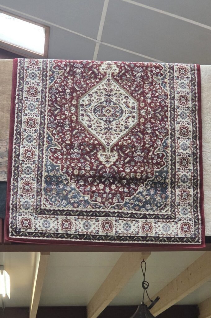 Vloerkleed Perzisch rood / blauw 140x200